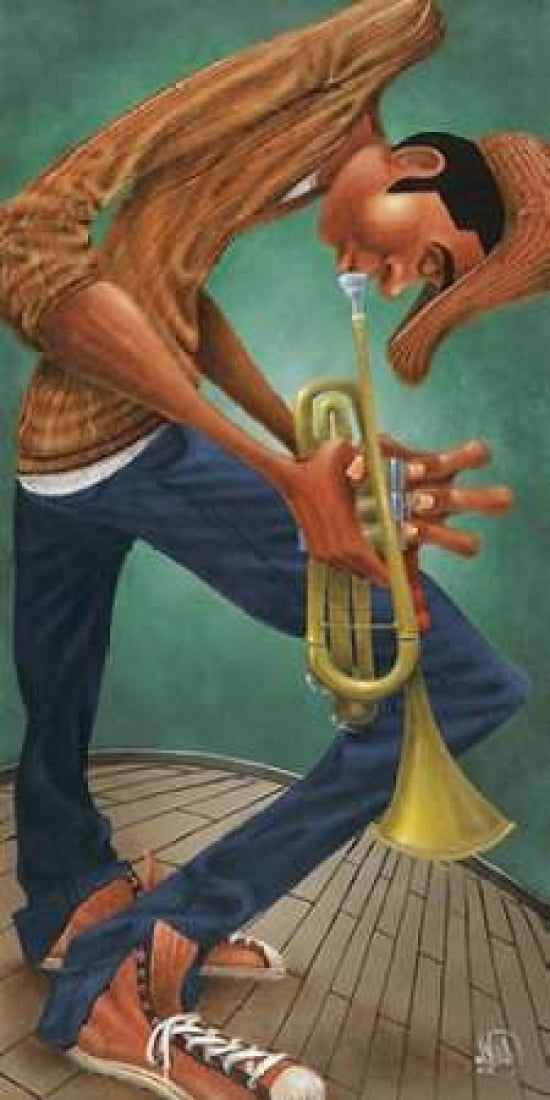 Mr Brass Canvas Art - David Garibaldi (24 x 48)