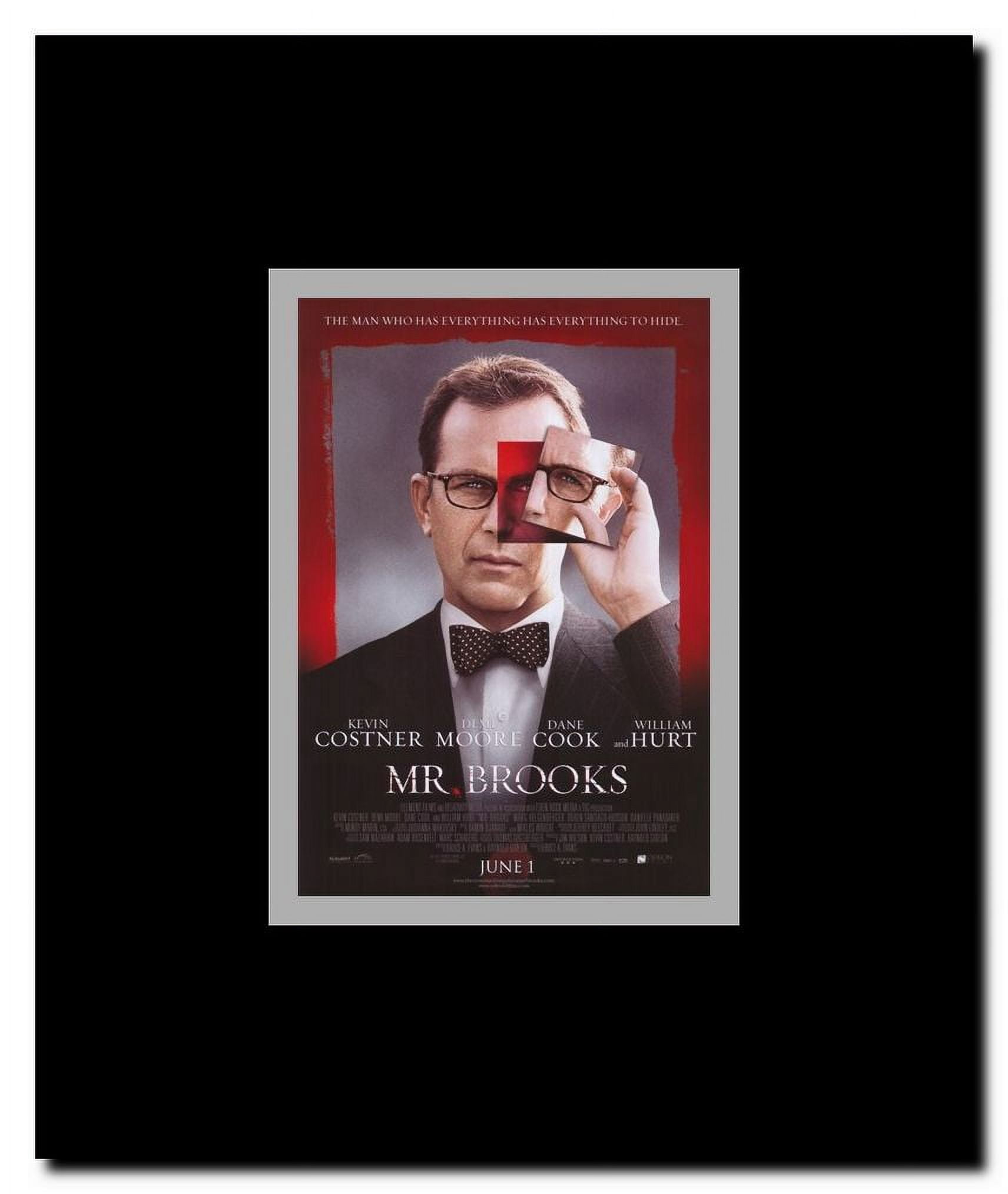 Mr. Brooks Framed Movie Poster