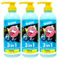 Mr. Bubble Berry Smooth 3in1 Body Wash, Shampoo & Conditioner Plus Honey Moisturize and Smooth