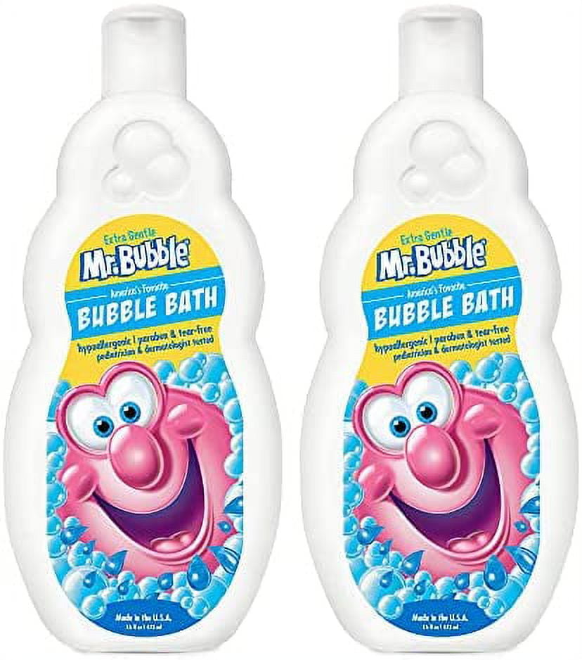 Mr. Bubble Gentle Bubble Bath Hypoallergenic, Tear Free Bubble Bath