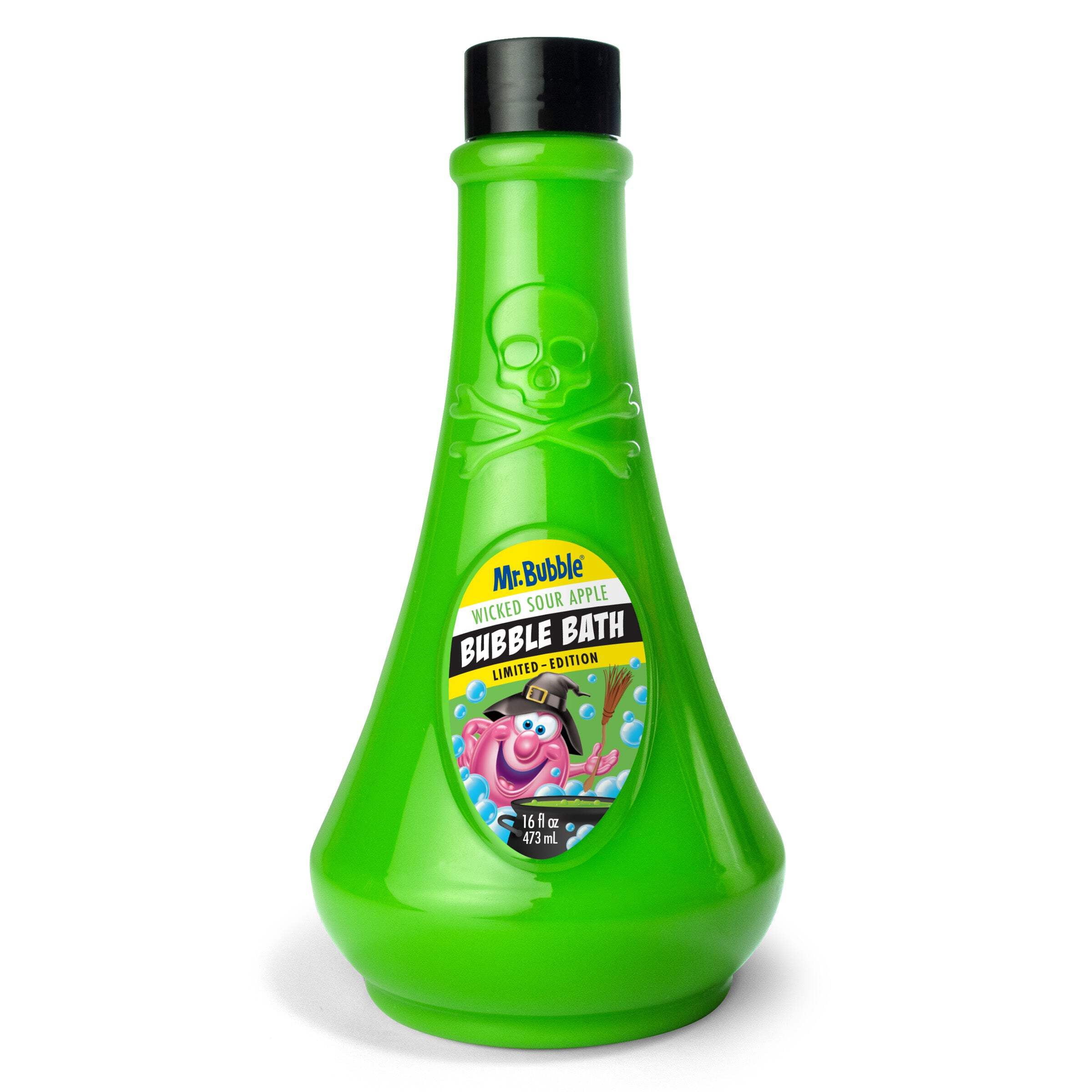 Mr. Bubble Limited Edition Witch's Brew Bubble Bath, Wicked Apple Scent, 16 oz