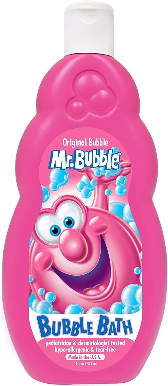 Mr. Bubble Liquid Bubble Bath, Original 16 oz (Pack of 2)