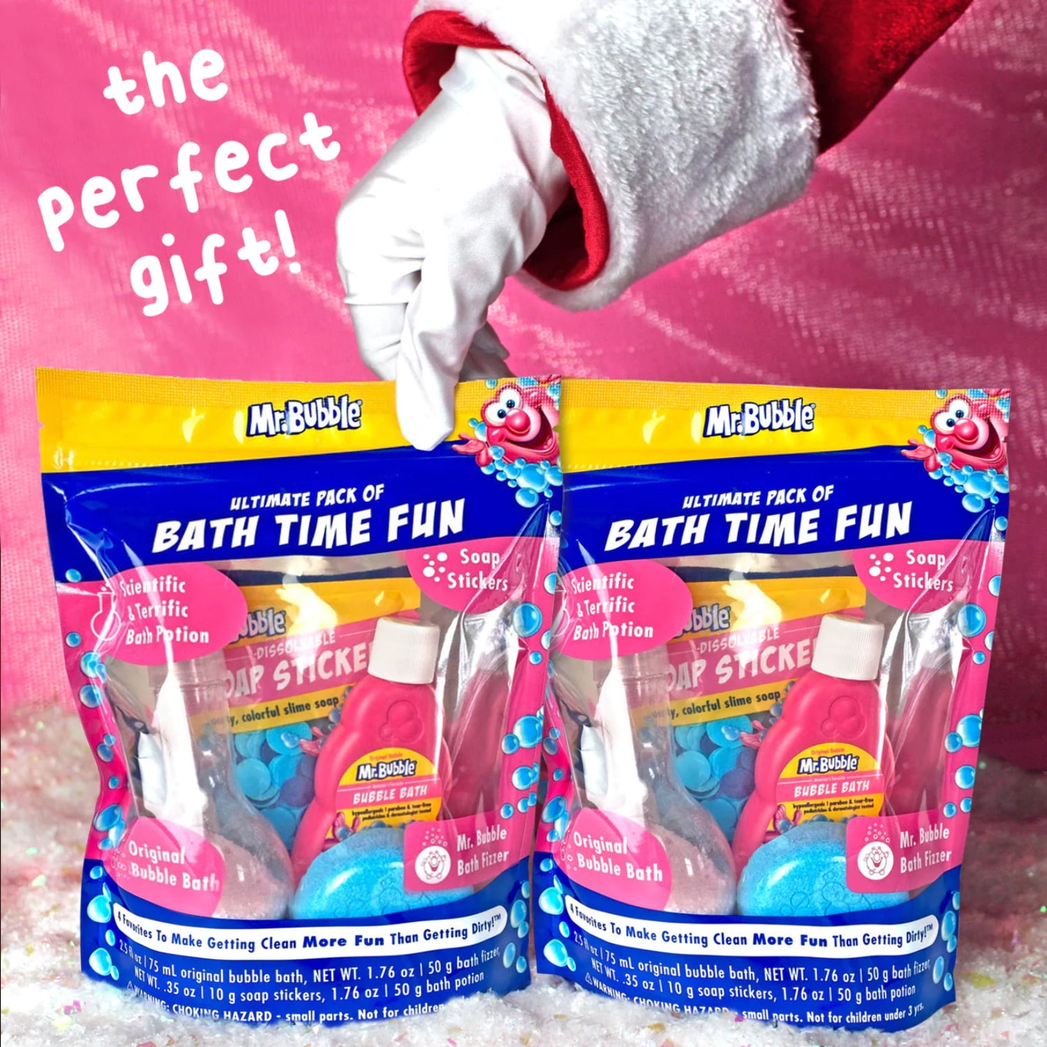 Mr. Bubble Ultimate Pack of Bath Time Fun for Children, 8.18 oz