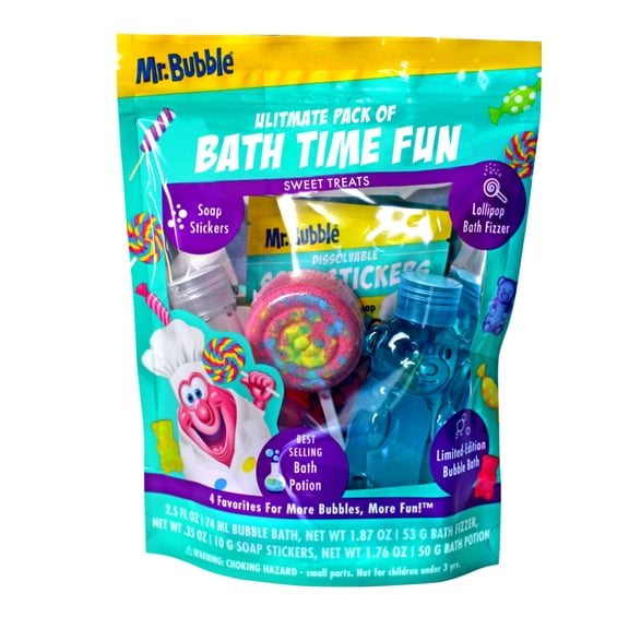 Mr. Bubble Ultimate Pack of Bath Time Fun