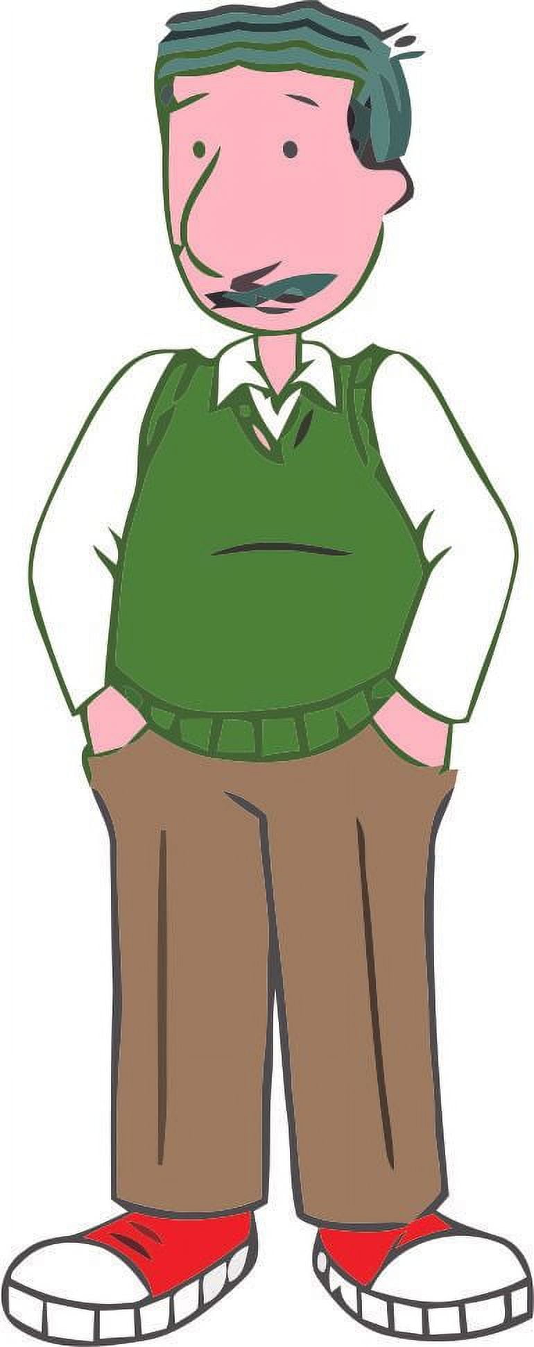 Mr Bud Dink 90s Show Cartoon Character Movie Wall Sticker Vinyl Wall