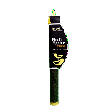 Mr. Canary Nyjer Finch Tube Feeder with 8oz Nyjer Seed