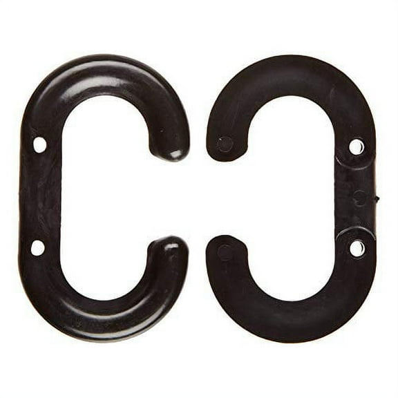 Manufacturer Varies Chain Link,Black,2" Size,Plastic 50703-10
