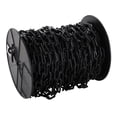 thumbnail image 1 of Mr. Chain Plastic Barrier Chain Reel, Black, 2-Inch Link Diameter, 125-Foot Length 50103 — Residential Use, Standard Application, 1 of 1
