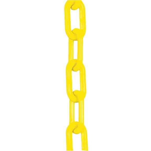Mr. Chain Plastic Chain,1-1/2in x 500ft L,Yellow 30002-500