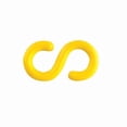 thumbnail image 1 of Mr. Chain S-Hook,3 In.,Yellow,Acetal,PK10 80302-10, 1 of 1