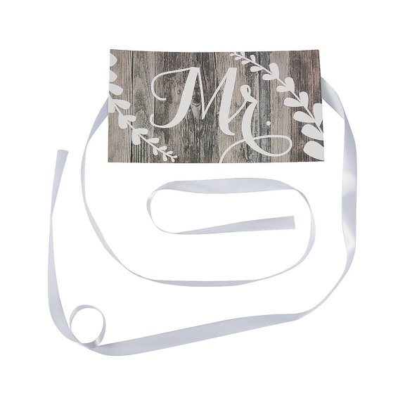 Mr Chair Sign - Party Decor - 1 Piece