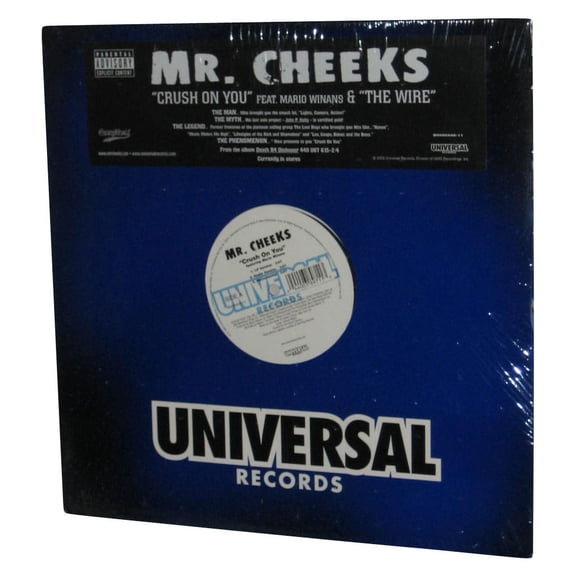 Mr. Cheeks Crush on You & The Wire Single 12" Vinyl Music Record