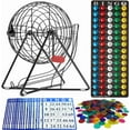 thumbnail image 1 of Mr. Chips 11-Inch Tall Professional Bingo Set with Steel Cage and Everlasting Balls, 1 of 9