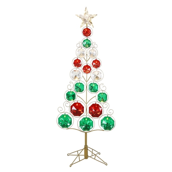 Mr. Christmas 5 ft. Outdoor Illuminated Gem Tree