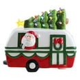 thumbnail image 1 of Mr. Christmas 10 in. Nostalgic Ceramic Santa Camper, 1 of 4