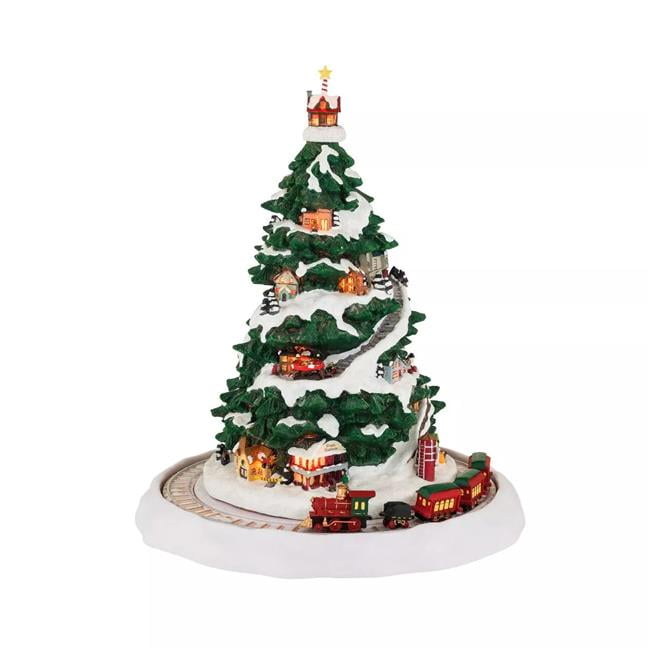 Mr. Christmas 12.5" Pre-Lit Conical Tabletop Christmas Tree
