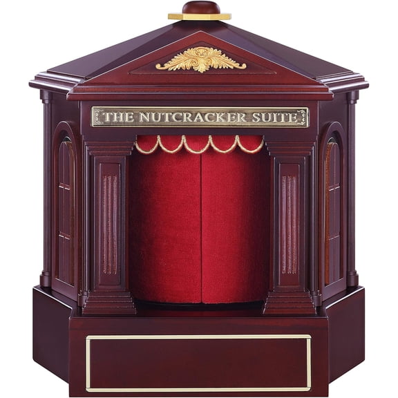 Mr. Christmas 12" Animated Nutcracker Suite, Bronze, Wood