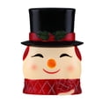 thumbnail image 1 of Mr. Christmas 12 in. Blow Mold Lit Tree Topper - Snowman, 1 of 5