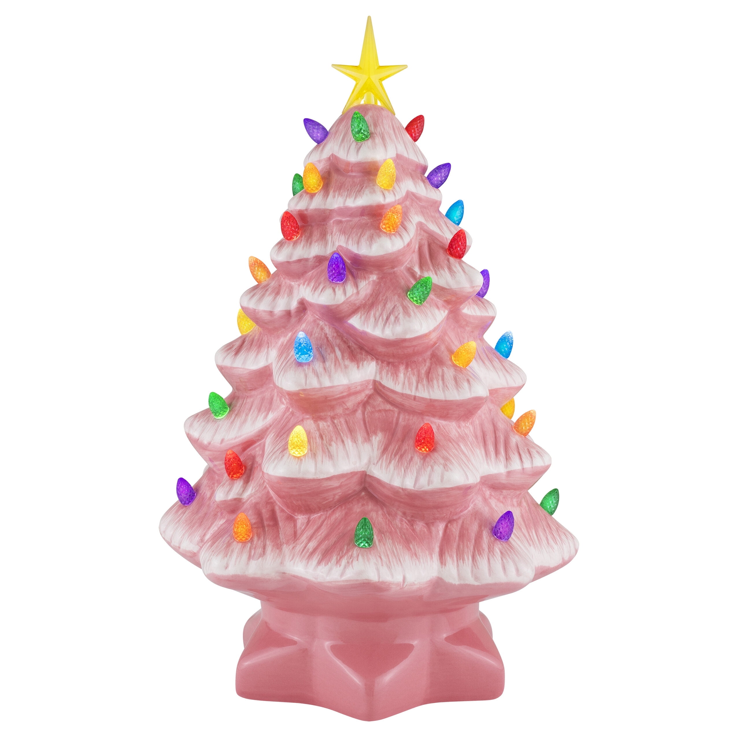 Mr. Christmas 14 Lit Nostalgic Christmas Tree Pink
