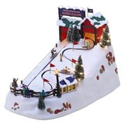 Mr. Christmas 15 in. Animated Winter Wonderland Alpine Slalom