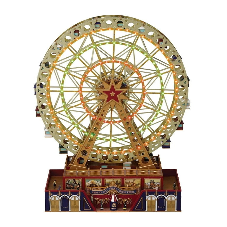 Mr. Christmas 15 in Ferris Wheel Decoration, LED Light Show, 25