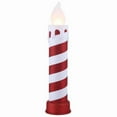 thumbnail image 1 of Mr. Christmas 24" Glittery Blow Mold Candle - Red & White, 1 of 1