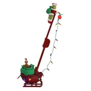 Mr. Christmas 34.5 in. Grinch's Animated Utility Sleigh