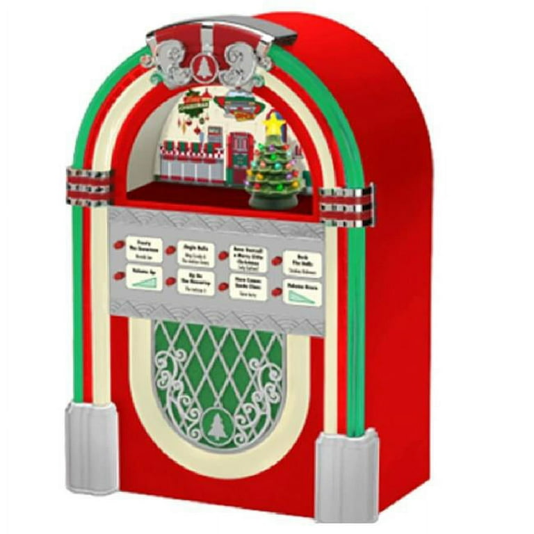 Mr. Christmas 36862 Vintage Jukebox, Plays 8 Christmas Songs