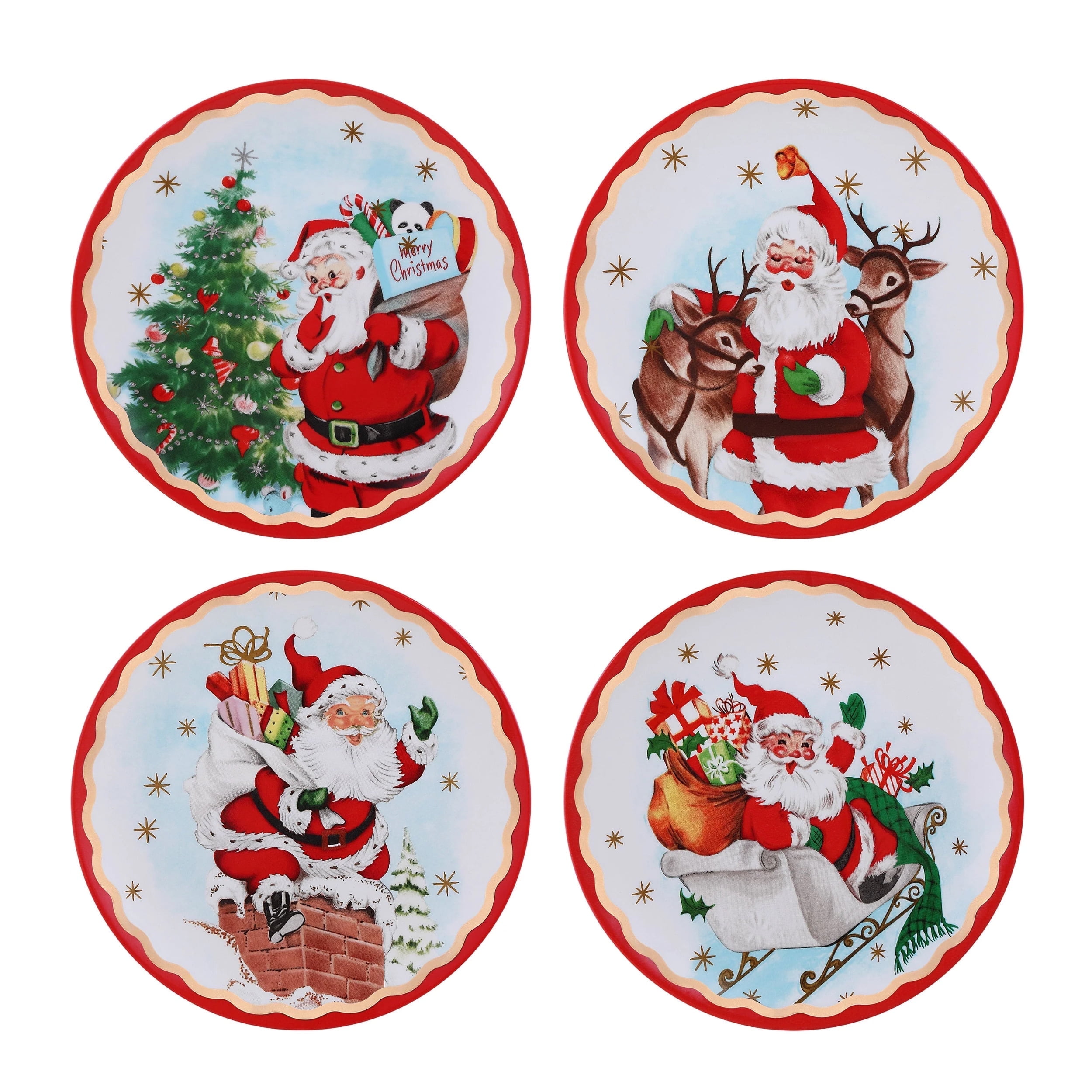 工芸品 100th anniversary of Christmas plate 100th anniversary of Christmas plate