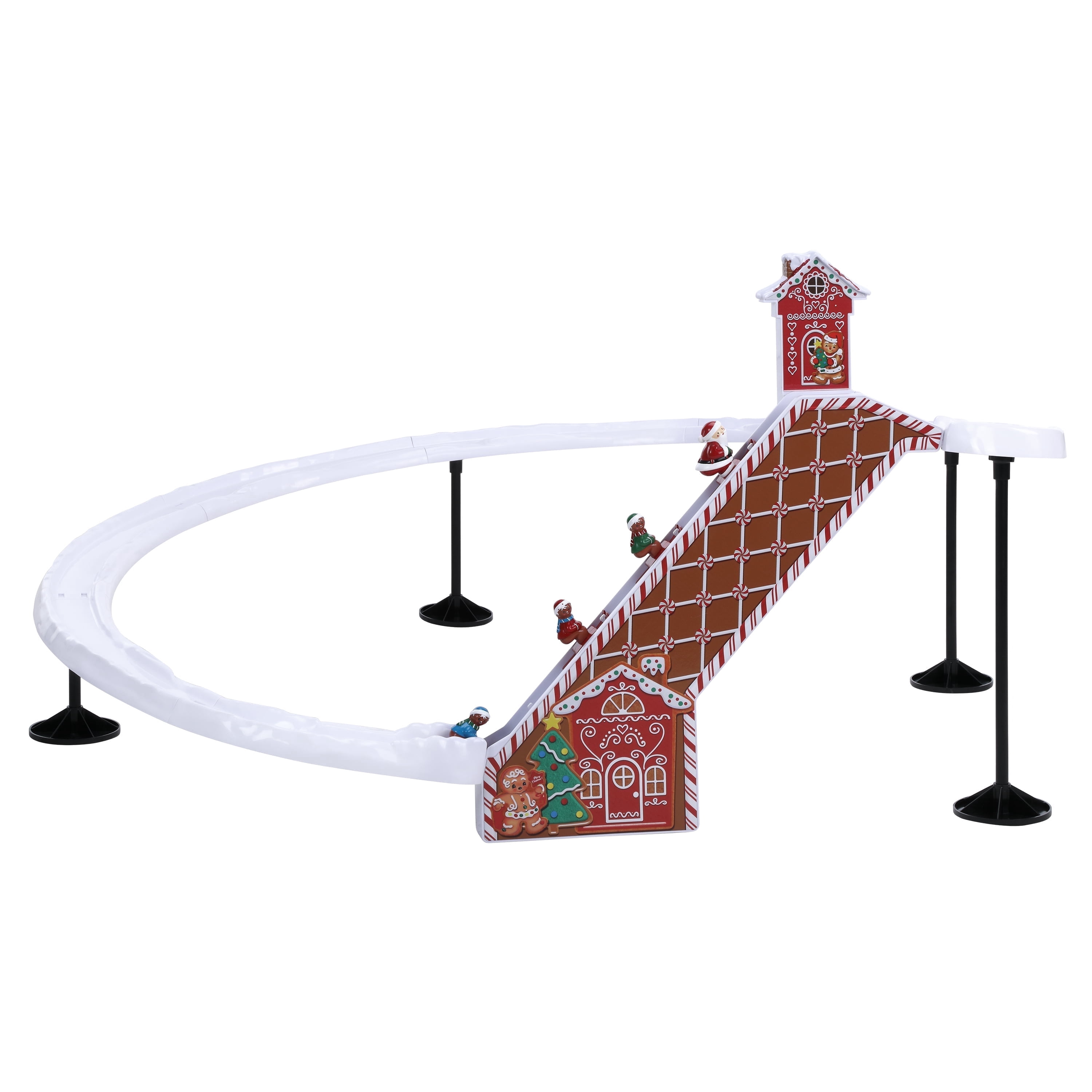 Mr. Christmas 47 in. Animated & Musical Gingerbread Ski Slope