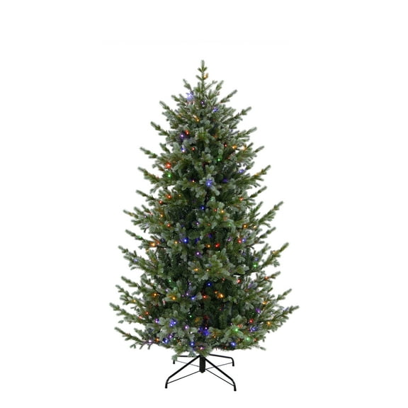 Mr. Christmas 6.5 ft. Memory Wire Pre-Lit Artificial Tree