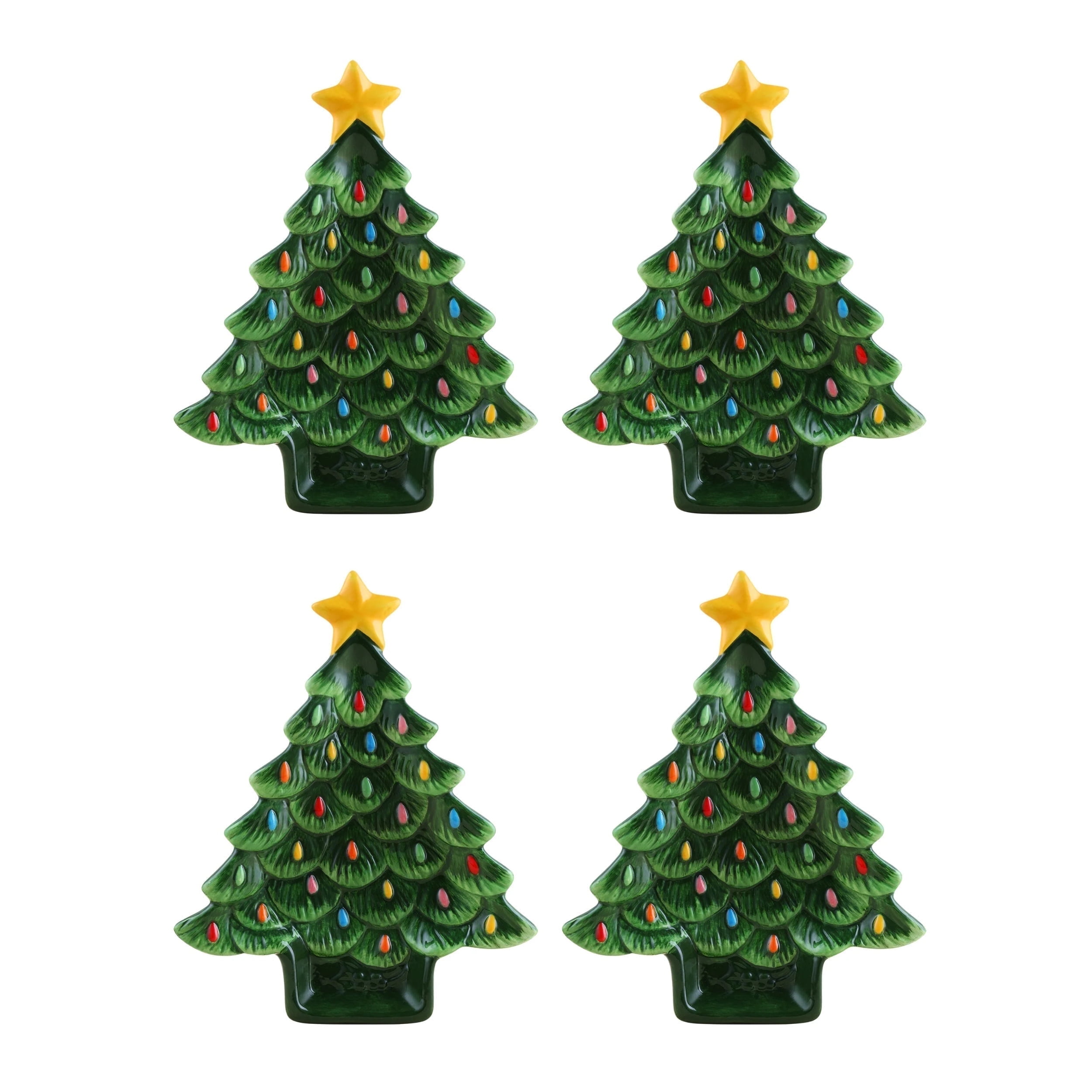 Mr. Christmas Nostalgic Tree Plates