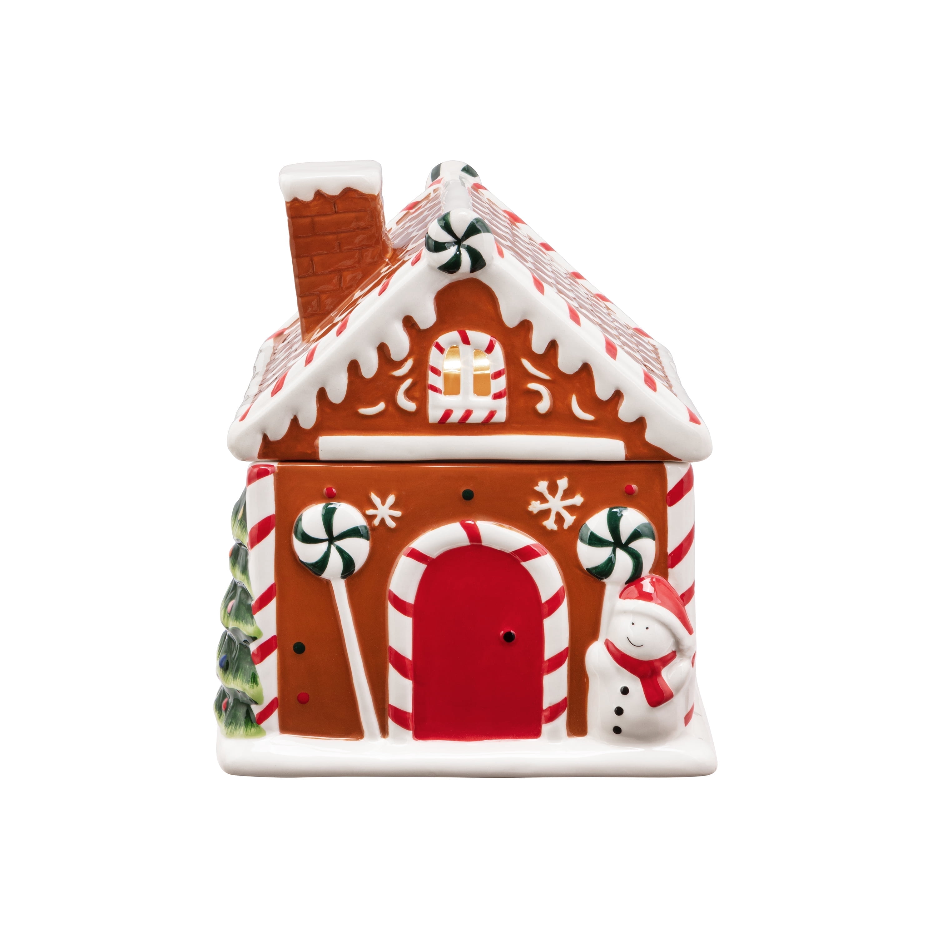 Mr. Christmas Gingerbread House Cookie Jar - Thumbnail 3