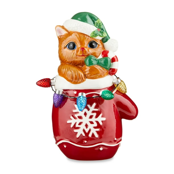 mr-christmas-9-ceramic-cat-in-mitten-walmart