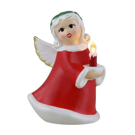 Mr. Christmas 9 in. Nostalgic Ceramic Figure - White Angel