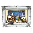 thumbnail image 1 of Mr. Christmas Animated Shadow Box Scenes - Church Christmas Dcor, White, 1 of 2
