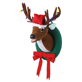Singing Deer Head Decor with Music and Motion