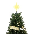 thumbnail image 1 of Mr. Christmas Animated Tree Topper - Angel with Gold Banner, 1 Count, 21.75 in, 1 of 7