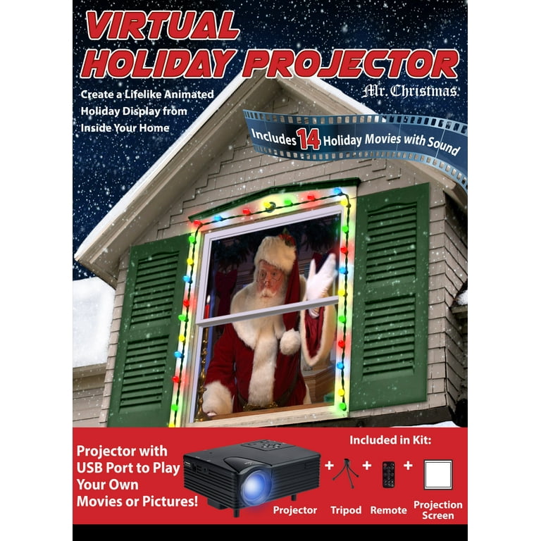 Virtual Holiday popular Projector Mr. Christmas