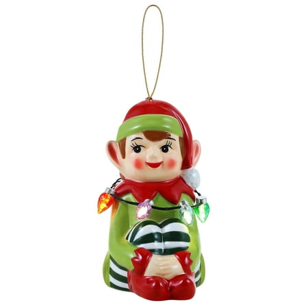 Mr Christmas - Mini Nostalgic Ceramic Figure - Elf