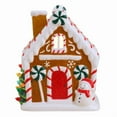 thumbnail image 1 of Mr. Christmas 7 in. Ceramic Gingerbread House - Brown, 1 of 3