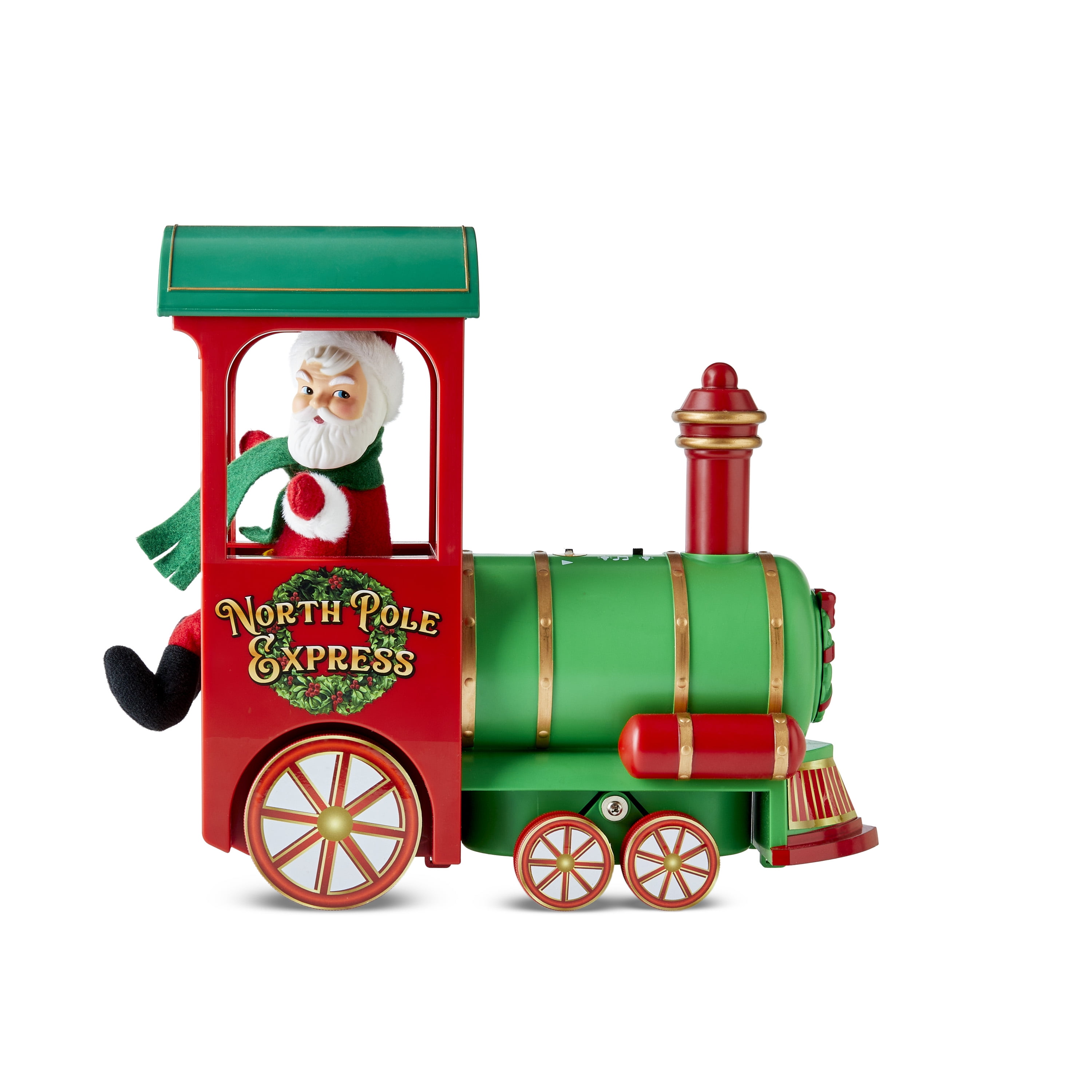Mr. Christmas Santa's Animated Train Decoration - Walmart.com