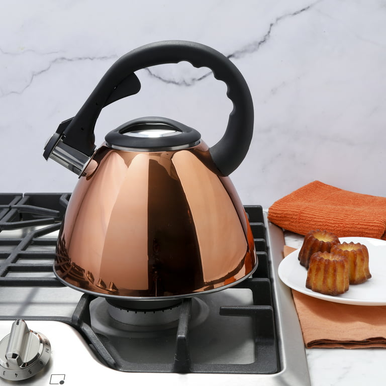 OXO Good Grips 1.8 qt / CLICK CLICK Tea Kettle Pot Red Teapot