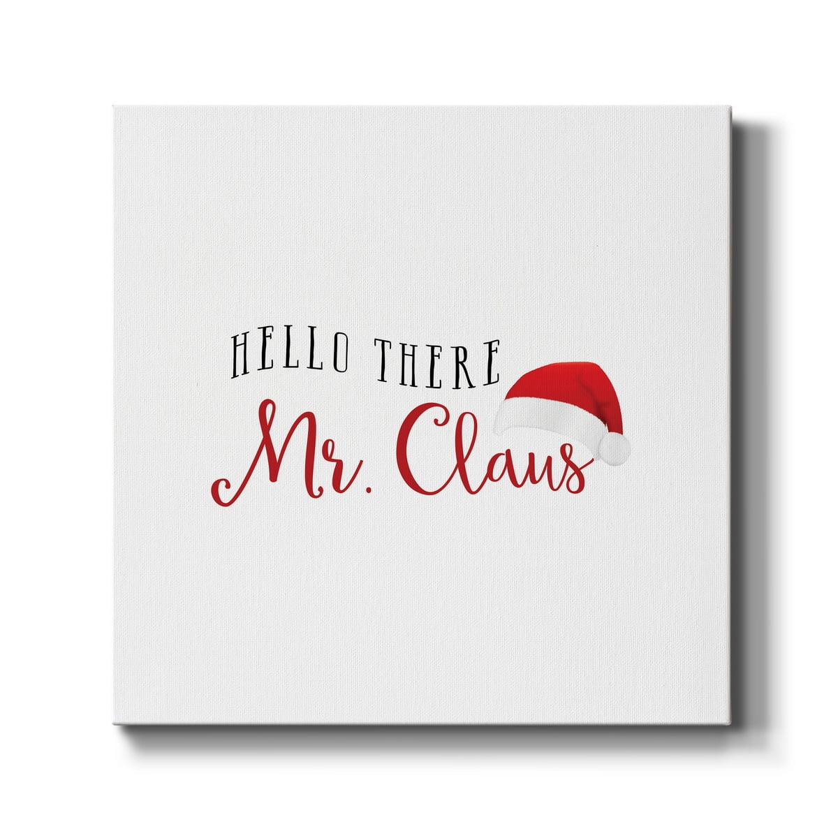 Mr. Claus-Premium Gallery Wrapped Canvas - Ready to Hang