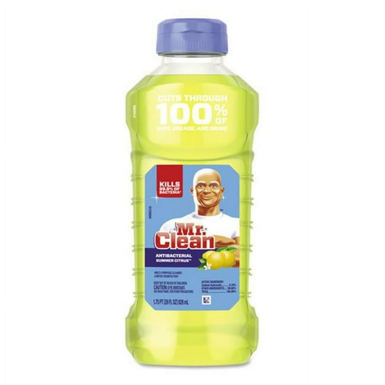 Multi-Surface Antibacterial Cleaner, Summer Citrus, 28 oz Bottle Multi-Surface Antibacterial Cleaner, Summer Citrus, 28 oz Bottle