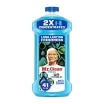 Mr. Clean 2X Concentrated Multi Surface, All Purpose Cleaner, Unstopables Fresh Scent, 41 fl oz