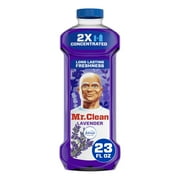 Mr. Clean 2X Concentrated Multi Surface Cleaner with Febreze Lavender Scent, 23 Fl Oz