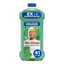 Mr. Clean 2X Concentrated Multi Surface Cleaner with Febreze Meadows & Rain Scent, 41 fl oz