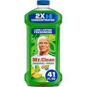 Mr. Clean 2X Concentrated Multi Surface Cleaner with Gain Original Scent, All Purpose Cleaner, 41 fl oz