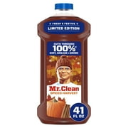 Mr. Clean All Purpose Cleaner, Floor Cleaner, Mop Soap, Cleaning Liquid, Spiced Harvest, Pumpkin, 41oz